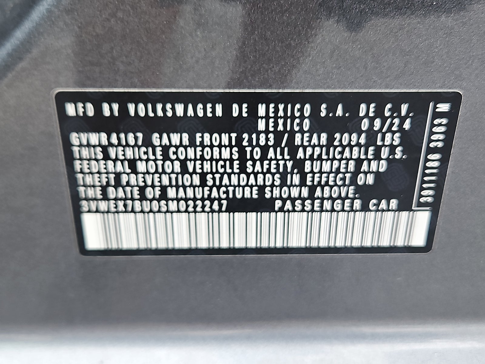 2025 Volkswagen Jetta SE