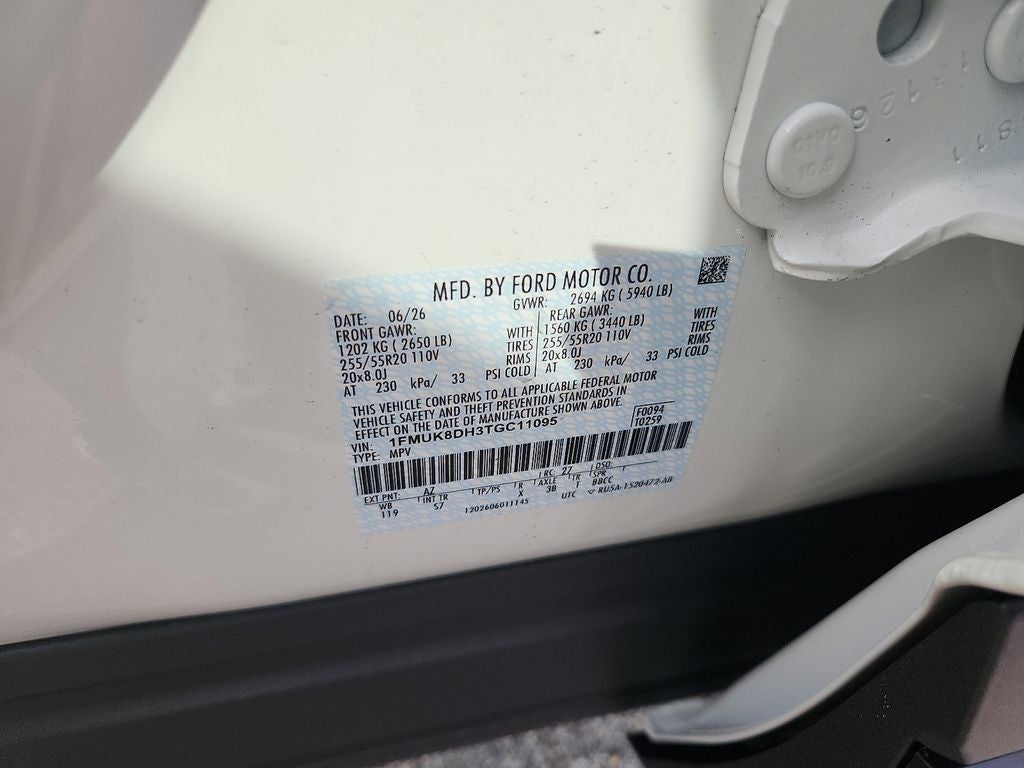 2026 Ford Explorer Active w/200A Pkg