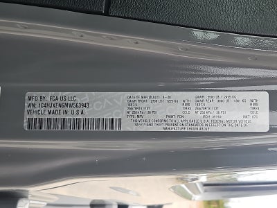2021 Jeep Wrangler Unlimited Sahara