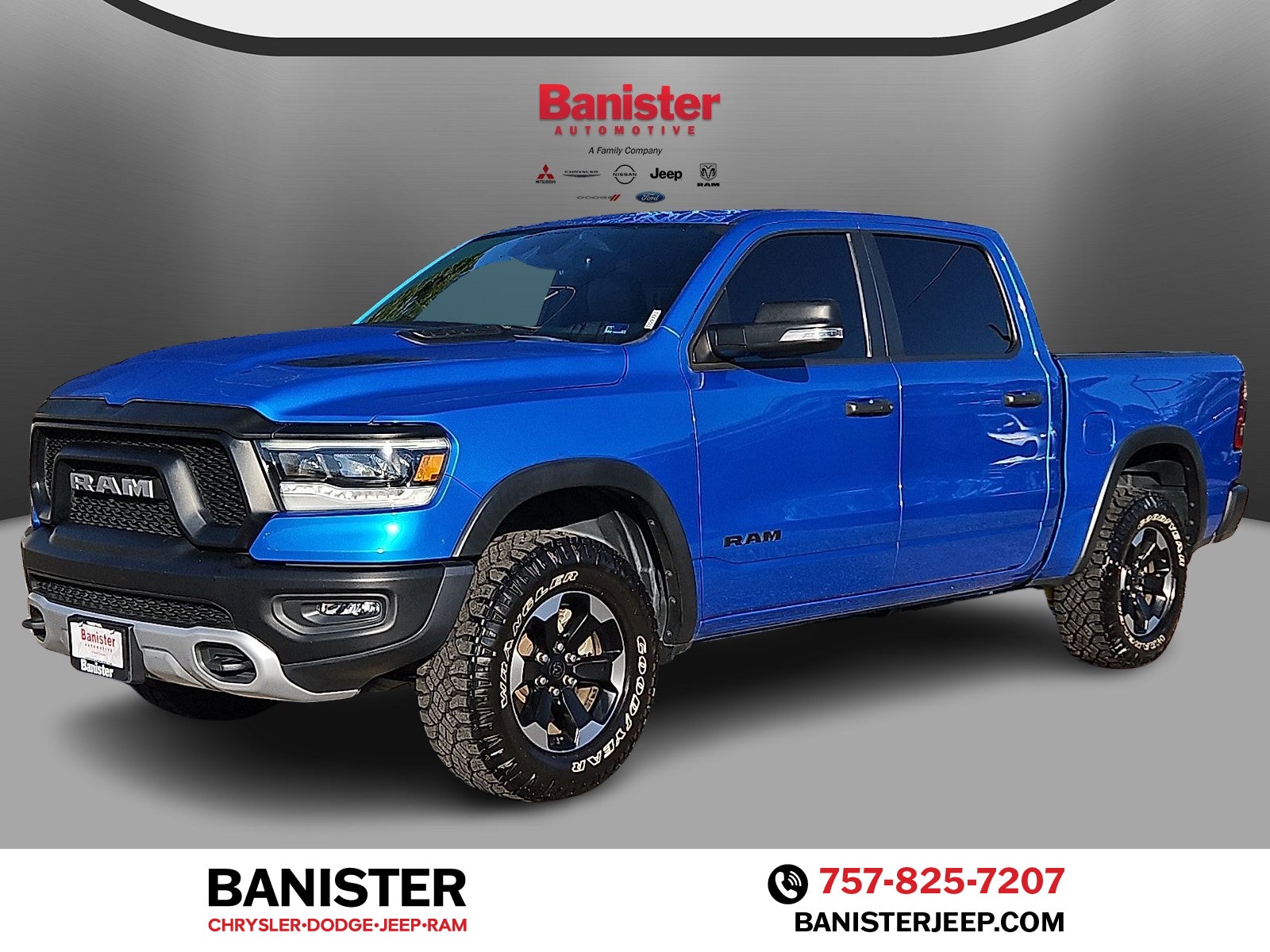2022 RAM 1500 Rebel Crew Cab 4x4 5'7' Box