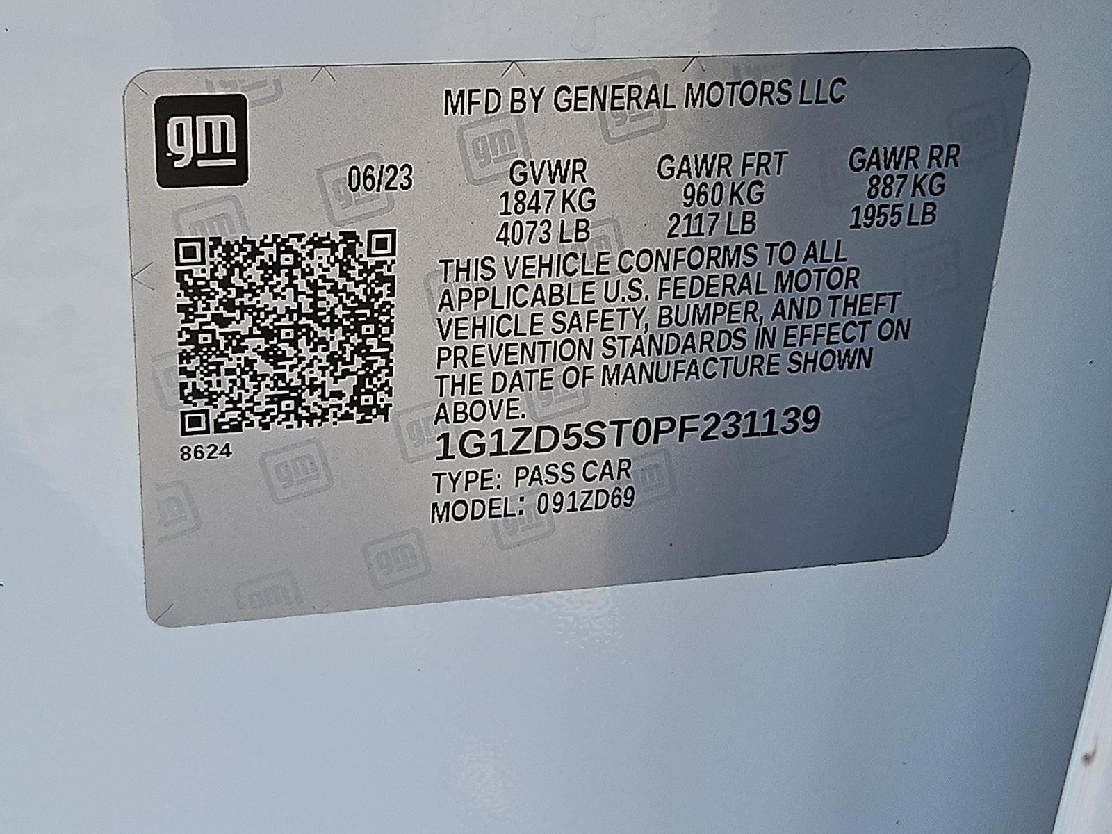 2023 Chevrolet Malibu FWD 1LT