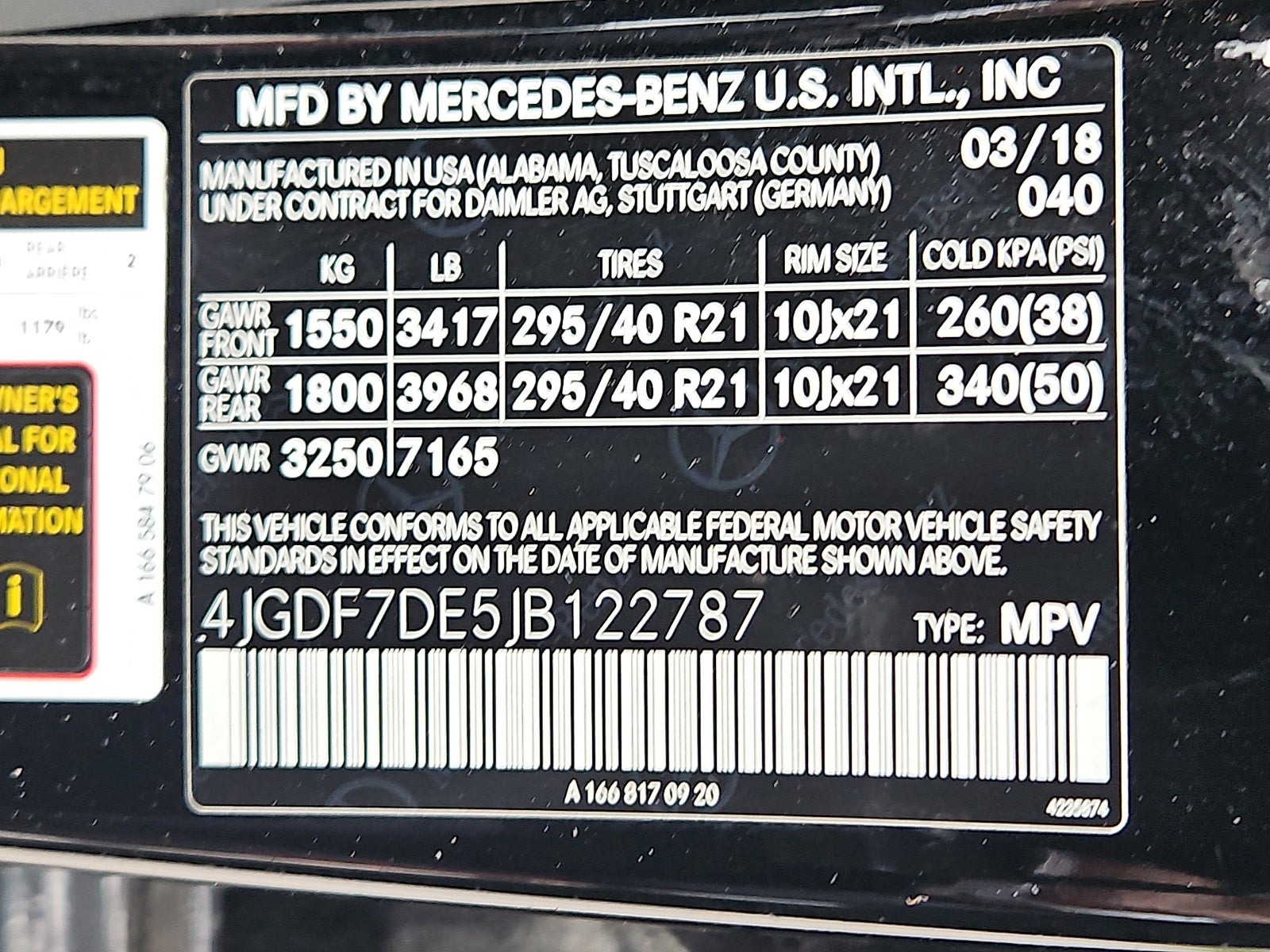 2018 Mercedes-Benz GLS 550 4MATIC®
