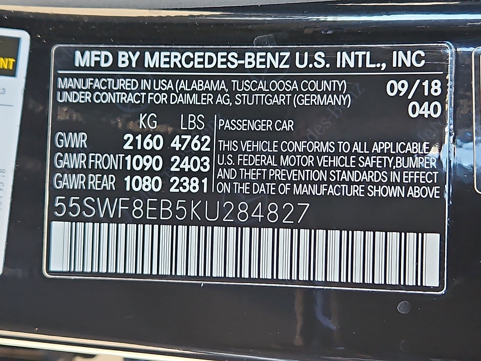 2019 Mercedes-Benz C-Class C 300 4MATIC®